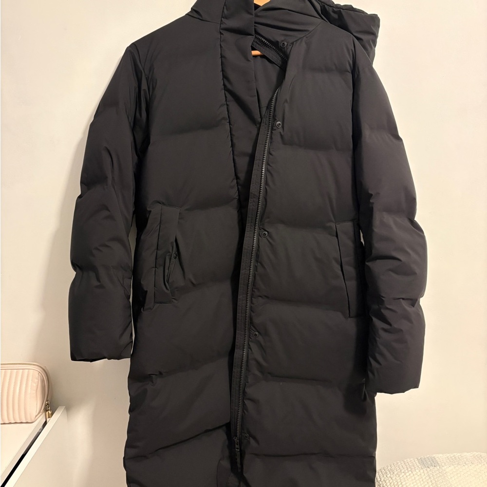Uniqlo Black Hooded Jacket